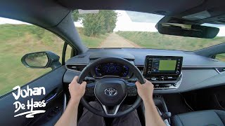 2020 TOYOTA COROLLA HATCHBACK HYBRID POV TEST DRIVE [upl. by Nette]