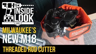 Inside Look Milwaukee M18 Brushless Cordless Threaded Rod Cutter 287220 287222 [upl. by Cloots]