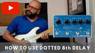 How To Use Dotted 8th Delay [upl. by Ahsilla]