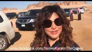 Najwa Karam visit Tantora Festival 2018 [upl. by Walter]