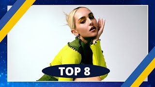 TOP 8  VIDBIR 2022  EUROVISION 2022  UKRAINE [upl. by Key]