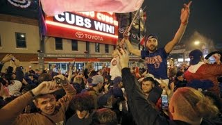 The moment the Cubs won [upl. by Yannodrahc405]