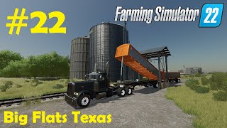 LS22 Big Flats Texas 22 Soja verkaufen Silo am Bahngleis amp Deko aufm Hof  Farming Simulator 22 [upl. by Clarissa762]