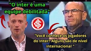 argentinos discutem sobre o elenco do Internacional quotvai ser bravo lá com o beira Rio lotadoquot [upl. by Lenes]