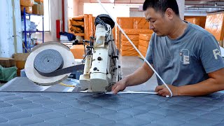 How Mattress is made Inside a Chinese Mattress Factory [upl. by Larrabee16]