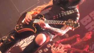 Black Veil Brides  Jake Pitts Guitar Solo amp Ashley Purdy playing his Bass 32511 [upl. by Blakeley]