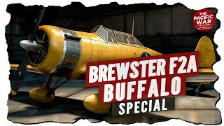 Brewster F2A Buffalo  Pacific War 81 DOCUMENTARY [upl. by Tizes]