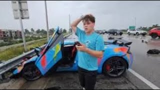 Jack Doherty crashes his 200000 Mclaren 570s [upl. by Mide]