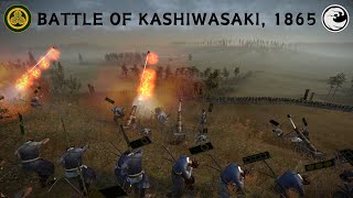 BATTLE OF KASHIWASAKI 1865 I NAGAOKA VS REBELS [upl. by Ngo]