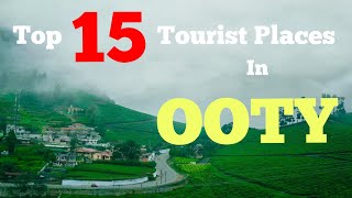 Top 15 Places in Ooty  Ooty Tourist Places  Malayalam  With English Subtitles  Sruthy Makesh [upl. by Naiditch]