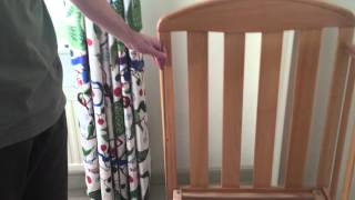 How to Assemble the Cot Bed  Mrhouseycouk [upl. by Nedroj449]