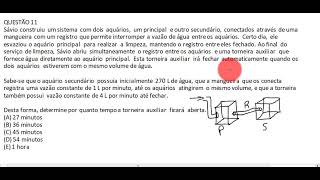 Questão 11 processo seletivo IFSC 20231 Técnico Integrado Prova de Matemática [upl. by Cade462]