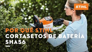 Cortasetos de batería HSA 56 gama compact  STIHL [upl. by Yelik668]