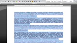 How to Justify One Side of Your Paper in Microsoft Word  Microsoft Word Basics [upl. by Ityak207]