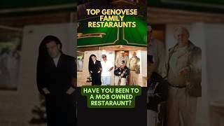 TOP GENOVESE MOB OWNED RESTAURANTS  Which is your Favorite genovesefamily chingigante [upl. by Napas651]