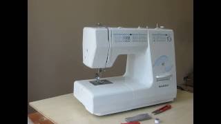 Silver Crest SNM 33 A1 Nähmaschine Sewing machine Швейная машина test [upl. by Eissert]