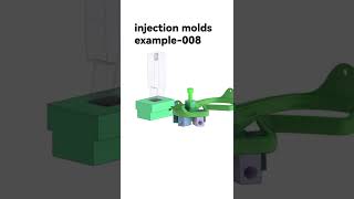 Injection mold design animation008 [upl. by Alyek374]