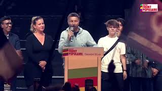 Discours d’Olivier Besancenot le soir du 1er tour des élections législatives [upl. by Stafford]