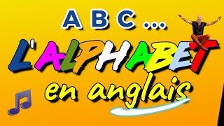 L alphabet en anglais et en chanson🎶 avec prononciation [upl. by Koralie427]