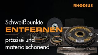 Schweißpunkte entfernen – präzise und materialschonend mit der RHODIUS LSZ Quick [upl. by Warfore284]