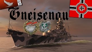 Gneisenau Ranked Solo Warrior Kraken  Thank god its over World of Warships [upl. by Perlman]