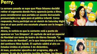 Mundo Simpson Revisando Loan LisaKaty Perry estara en Los Simpson Avances de LSimpson en 11 [upl. by Stannwood]