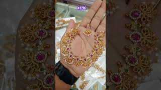 jewellery necklace popular imitationjewelleryatverylowprice shortvideo shots [upl. by Halfdan800]