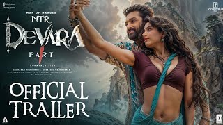 devara part 1 official trailer j ntr and janvi kapoorvideo t series new 2024 South Hindi [upl. by Olfe]