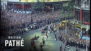 Elizabeth Is Queen  Procession 1953 [upl. by Sawyere]