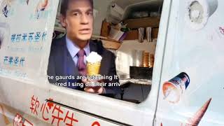 John Cena as BING CHILLING vendor in China [upl. by Nevanod331]