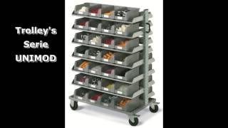 DYNSTO  FAMI highest quality industrial trolley UNIMOD [upl. by Uokes]