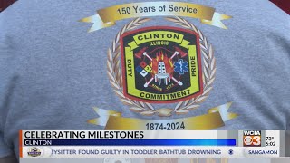 Clinton Fire Department IFA celebrate milestone anniversaries [upl. by Onitnevuj270]