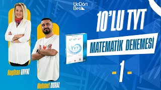 345 YAYINCILIK 10LU TYT MATEMATİK DENEMESİ  1 [upl. by Mahtal]