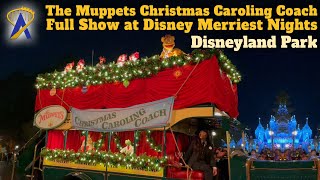 The Muppets Christmas Caroling Coach Full Show during Disney Merriest Nites Events at Disneyland [upl. by Audry]