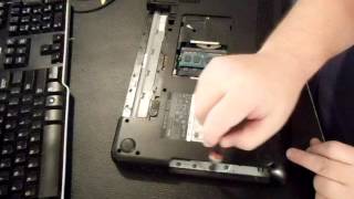 DELL Inspiron Disassemble remove UPGRADE Hard Drive N4010 14R N4110 N5010 P11G N5110 15r 14R1181MRB [upl. by Kai]