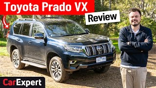 2022 Toyota Prado onoffroad review inc 0100 The benchmark 7seat SUV [upl. by Mollee]