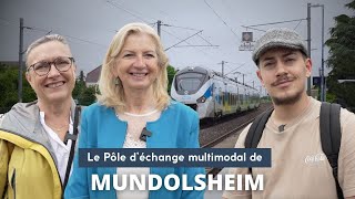 Le Pôle d’échange multimodal de Mundolsheim [upl. by Glassco]