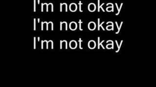 Im Not Okay My Chemical Romance lyrics [upl. by Upshaw]