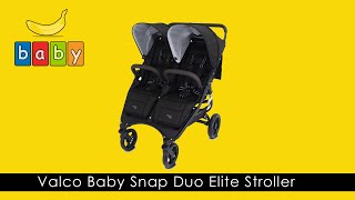 Valco Baby Snap Duo Elite Stroller  SidebySide Stroller  Product Review 2023 [upl. by Derte]