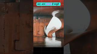 प्रोपेलर में कटर क्यो  Cutter in ship propeller [upl. by Taveda]