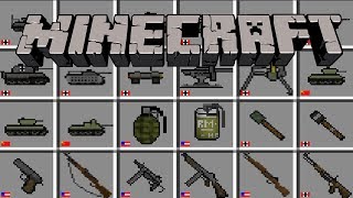 Minecraft Flans Mod Warfare 44 Pack [upl. by Fogg]