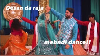 Desan da raja  MehndiWedding dance  Neha Khawaja [upl. by Kincaid555]