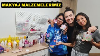 EYLÜL ABLAMIZLA MAKYAJ MALZEMELERİMİZİ TANITIYORUZ  SILA MİRA [upl. by Botti580]