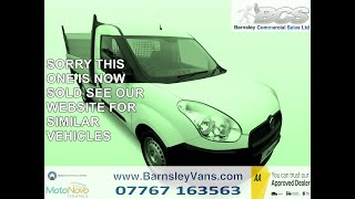 2014 63 FIAT DOBLO 16V WORKUP 13 MULTIJET WITH TAIL LIFT EX COUNCIL BARNSLEY VANS U4344 [upl. by Dearborn]