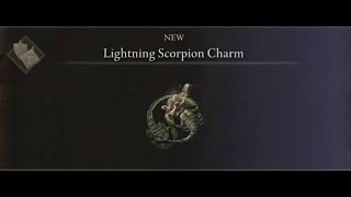 Lightning Scorpion Charm  Talisman Location  Elden Ring [upl. by Handler]