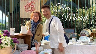 【蚤の市】インフルエンサーRyunosukeさんと蚤の市散策🤩Flea Market in Parisぽねさんの動画で紹介された驚きのコレクションはどうやって見つけていくのか？ブロカント講演会に密着！ [upl. by Elfont]