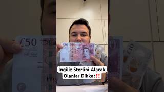 İngiliz Sterlini Alacak Olanlar Dikkat‼️gbp sterlin ingiltere para Sterlin Yorumları26092023 [upl. by Daniels]