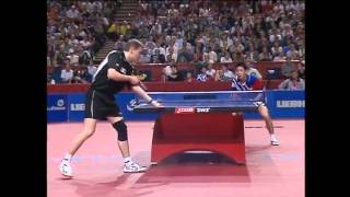 WTTC 2003 Highlights Werner Schlager vs Joo Se Hyuk Final [upl. by Dill]