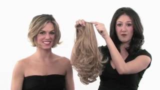 20quot Soft Waves ClipIn Hair Extensions by Jessica Simpson  30 OFF [upl. by Idnam]