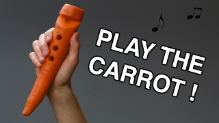 How To Turn A Carrot Into A Recorder [upl. by Chill]